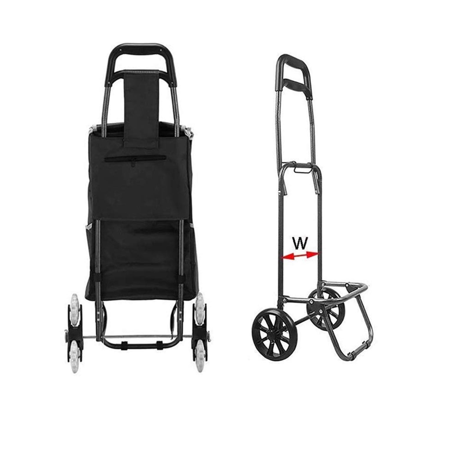 Bolsa de repuesto para carrito de la compra de gran capacidad de 70 litros con bolsillos laterales, bolsa de almacenamiento de tela Oxford impermeable para carrito de la compra, organizador duradero y