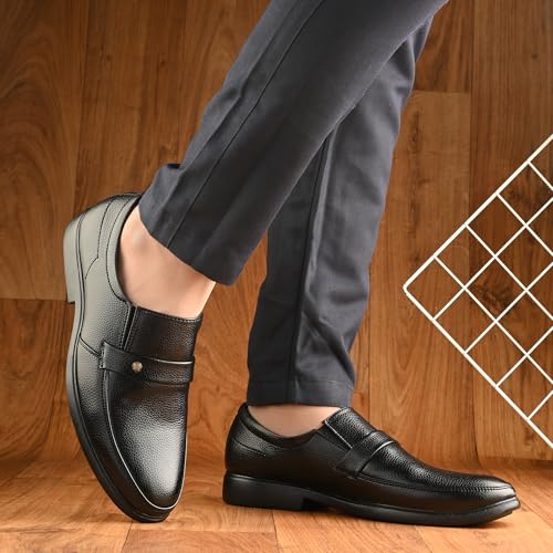 Image of Centrino Formal Shoe for Men | Soft Cushioned Insole for All-Day Comfort | Stylish & Elegant Design | Perfect for Office, Business Casual & Formal Attire 7671