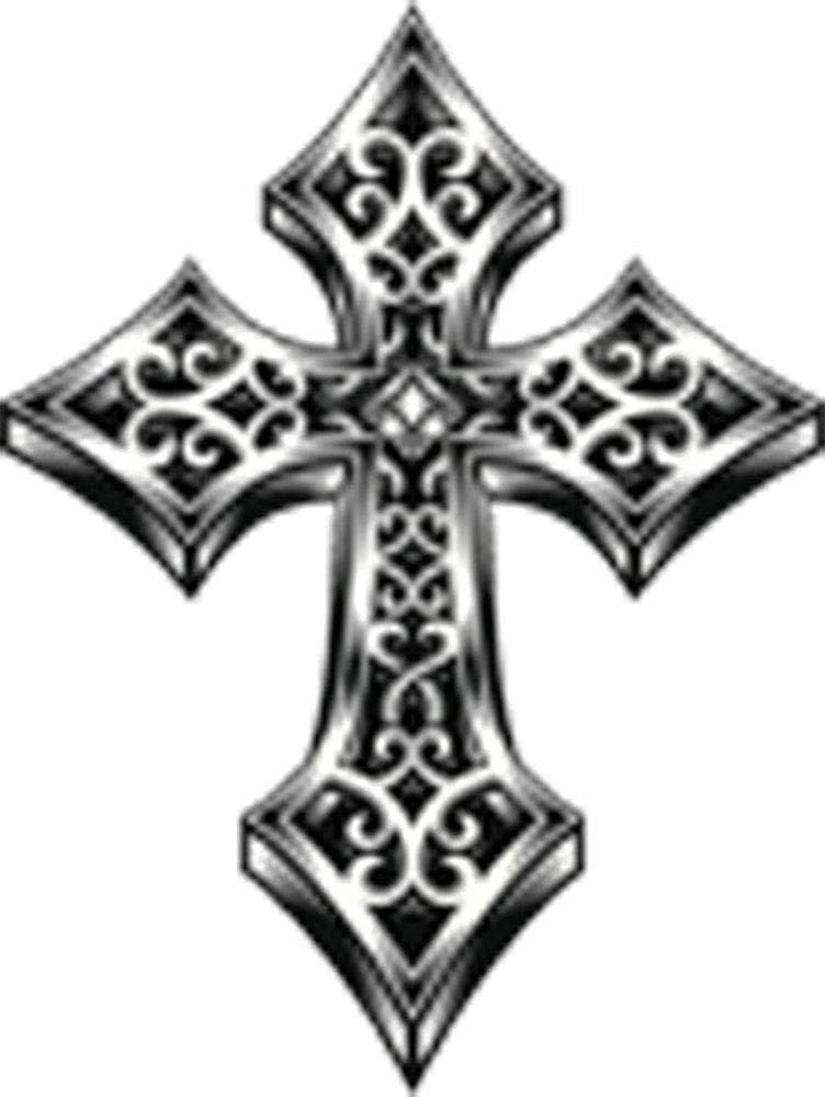 Amazon.com: Retro Vintage Ornate Celtic Cross Icon Vinyl Decal