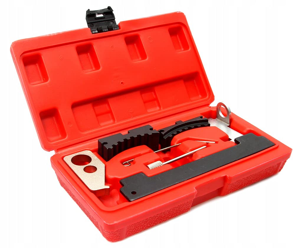 Kit Set Messa in Fase per Motori Opel Fiat Alfa Chevrolet 7 Attrezzi Utensili per Regolazione Albero Came Chinghia
