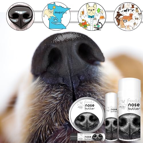 Image of The Blissful Dog Every Dog Nose Butter, Versatile Dog Nose Balm for Dry Nose, Handcrafted Nose Moisturizer, Easy-to-Apply Dog Essentials, Unscented, 2.25 oz.