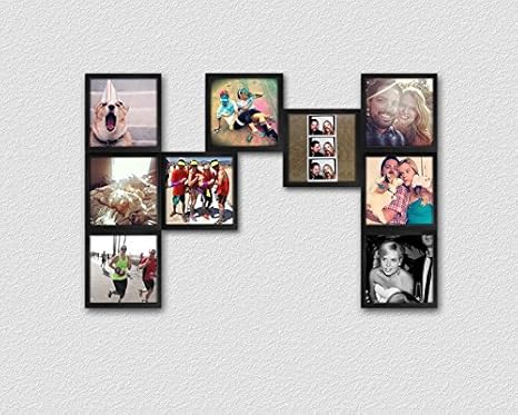 Amazon Com Fotobit Customizable Picture Frames Photo Collage Kit Wall Collage And Modular Frame System For 4x4 Prints And Instagram Photos Wall Decor For Living Room Kitchen Office Black Set Of 9 Amazon Com Fotobit Customizable Picture Frames Photo Collage Kit Wall Collage And Modular Frame System For 4x4 Prints And Instagram Photos Wall Decor For Living Room Kitchen Office Black Set Of 9