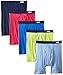 Fruit of the Loom Men's  5-Pack No Ride Up Covered Waistband Boxer Brief