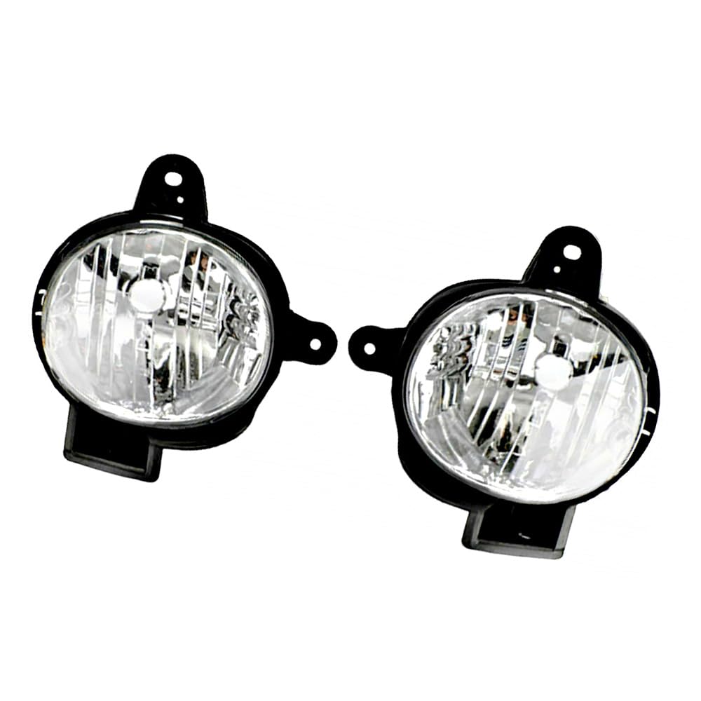 Riloer Luces de trabajo LED para coche, 12 V, antiniebla, halógenas, de repuesto con cableado, compatible con Toyota Hilux VIGO MK7 2012-2014