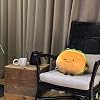 Goylmc Hamburger Plush Pillow - Hamburger Stuffed Pillow - Food Plush Pillow - Home Decoration Christmas Birthday Gift for Kids Boys Girls (13.7)