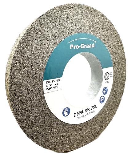 EXL Deburring Wheel 8" x 1" x 3", 8S Fine, 09551