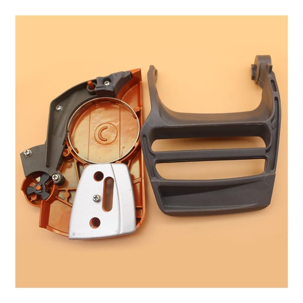 Kit de manivela Manual con Tapa Lateral Embrague y Freno for motosierras 350, 340, 345 353 (referencias: 537 10 78 01)