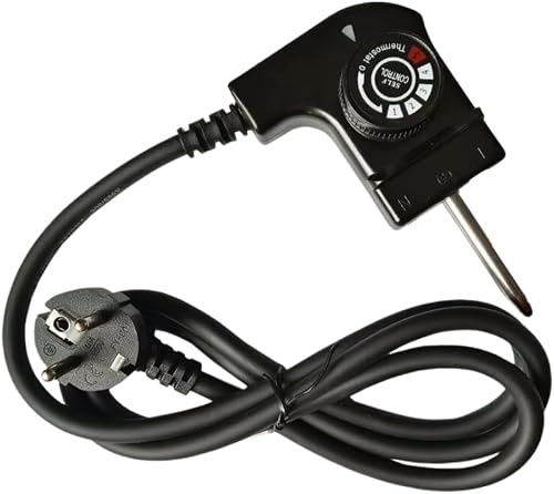 Câble Alimentation avec Thermostat pour Plancha Électrique Fagor 
