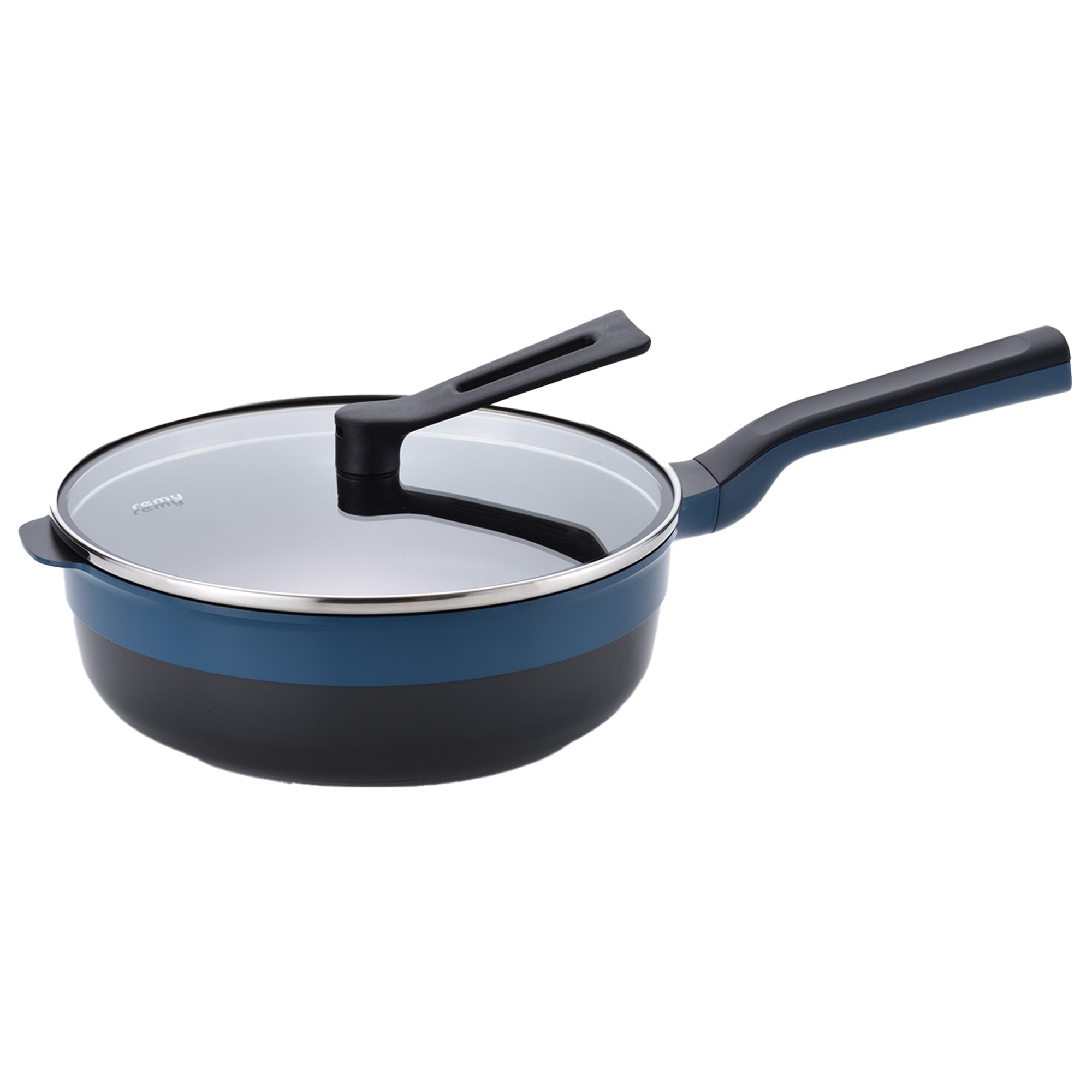 Amazon | レミパンプラス（24cm／ネイビー） RHF-303 | remy | フライパン