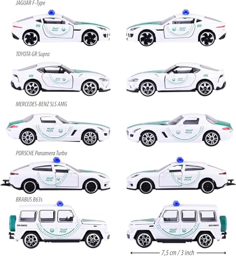 MAJORETTE GIFTPACK 5 CARROS POLICIA DUBAI