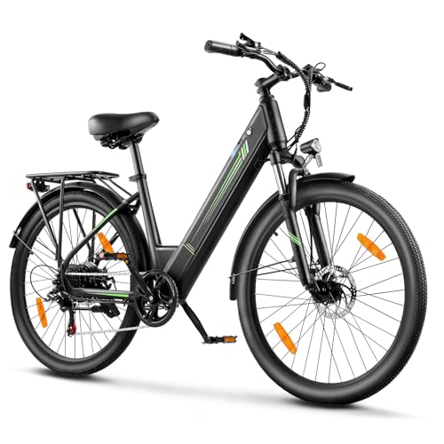 Dripex E-Bike Herren Damen, Klapprad Elektrofahrrad 20'' Trekkingrad mit...