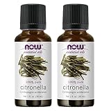 Now Foods Citronella Oil, 1 Ounce (Pack of 2)