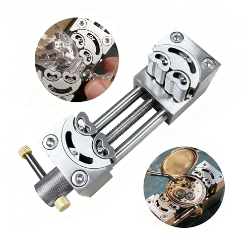 Stainless steel special-shaped vise intelligent fractal fixed mounting device for tabletop CNC processing fixing device suitable for handicrafts jewelry processing models DIY maintenance etc.