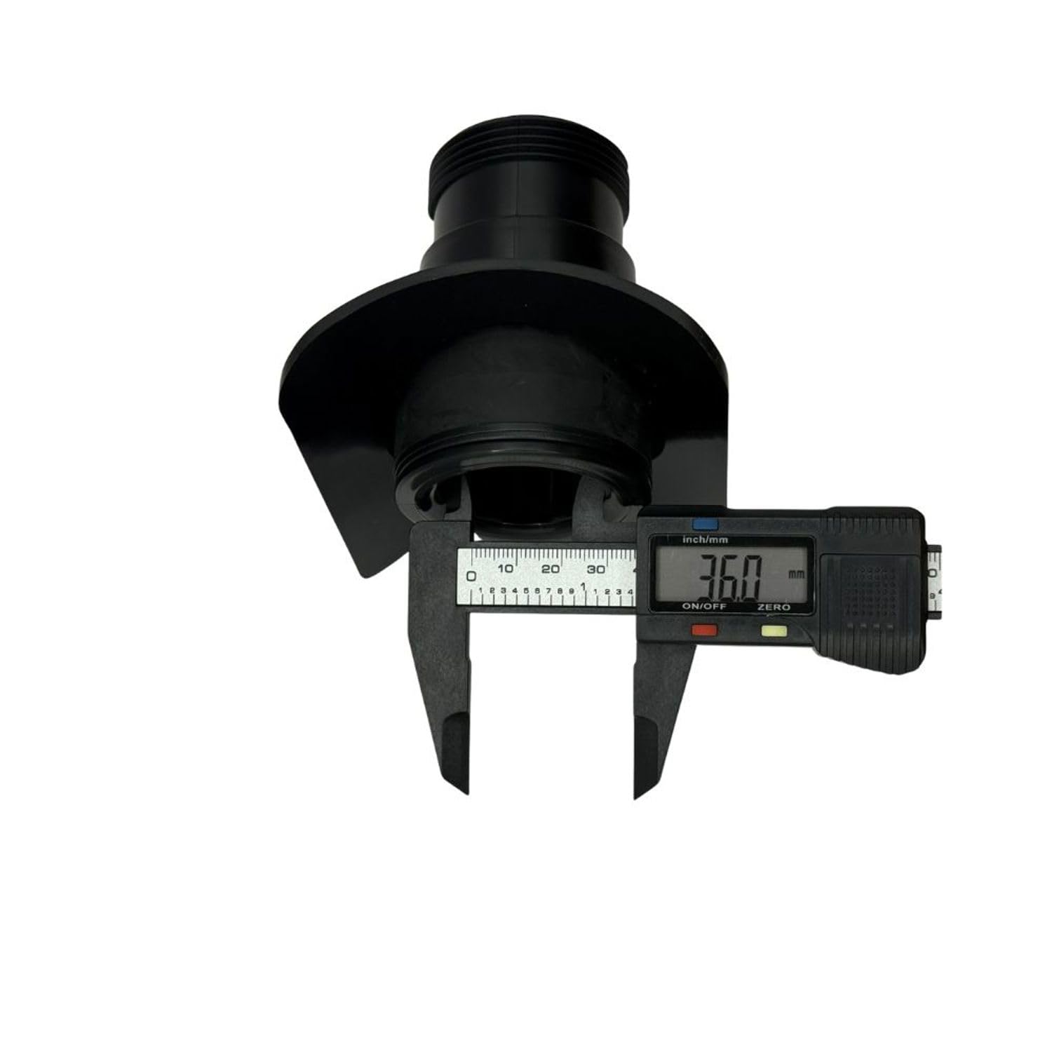 McAlpine BOSSCONN110-BL mechaniczne złącze do rur gruntowych - 3,5 cm, czarne