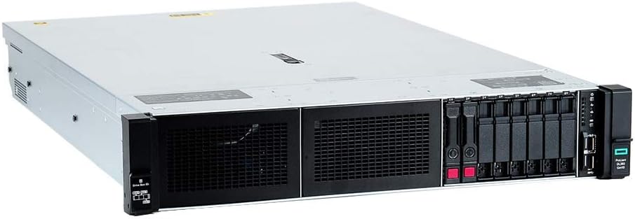 Enterprise Proliant DL380 G10 Server, 2X Intel Silver 4110 16 Cores, 128GB, P408i, 8X 1TB New SSD (Renewed)