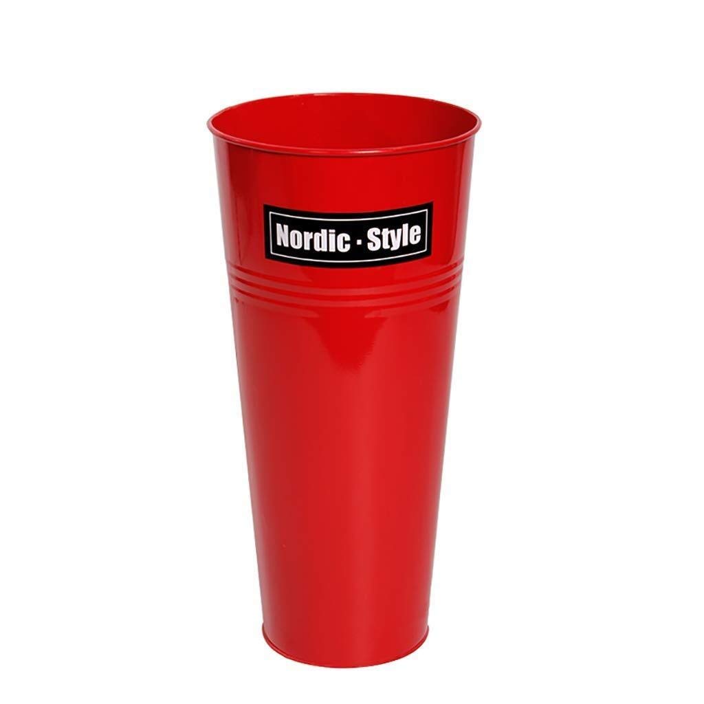 Umbrella Stand European Style Office Mall Creative Fashion Home Simple Storage Bucket (Color : E)