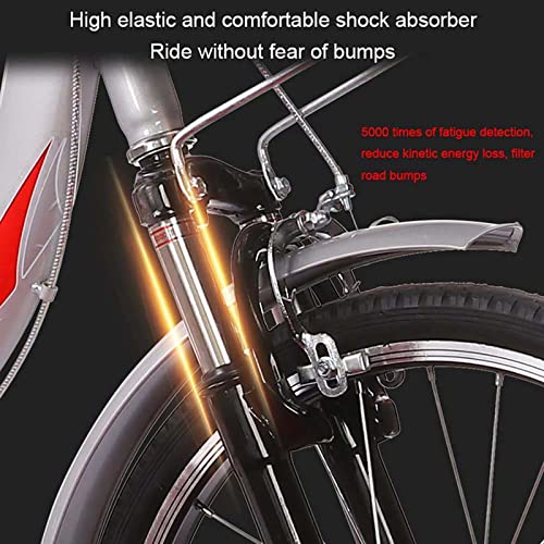 Triciclo para adultos plegable de 3 ruedas con canasto grande y asiento trasero, bicicleta de paseo de 20 pulgadas para recreo, compras y ejercicio, para hombres y mujeres, color púrpura miniatura 6