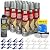 Great Stuff Wide Spray Foam Insulation Kit – Closed Cell Polyurethane Expanding Sealant for Indoor & Outdoor Use – 12 Pack, 18 oz Cans with Nozzles, Gloves, Safety Glasses