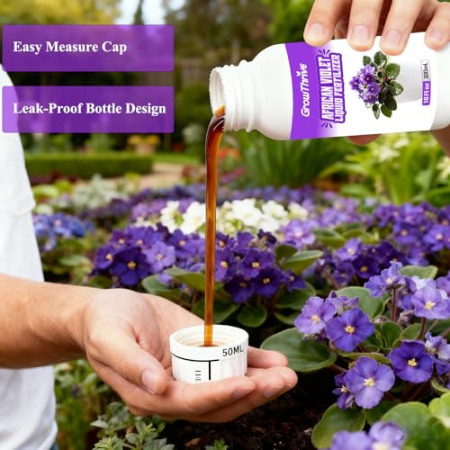 Fertilizante Líquido Orgánico para Violetas Africanas 300ml miniatura 3