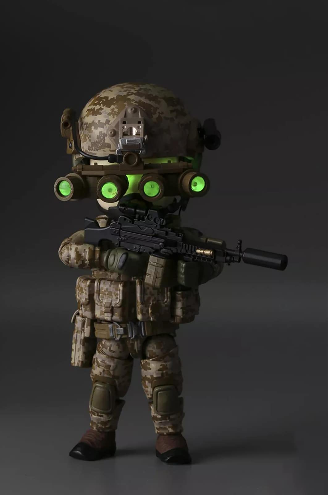 Amazon.co.jp: 5インチのミリタリーアクションフィギュアQ