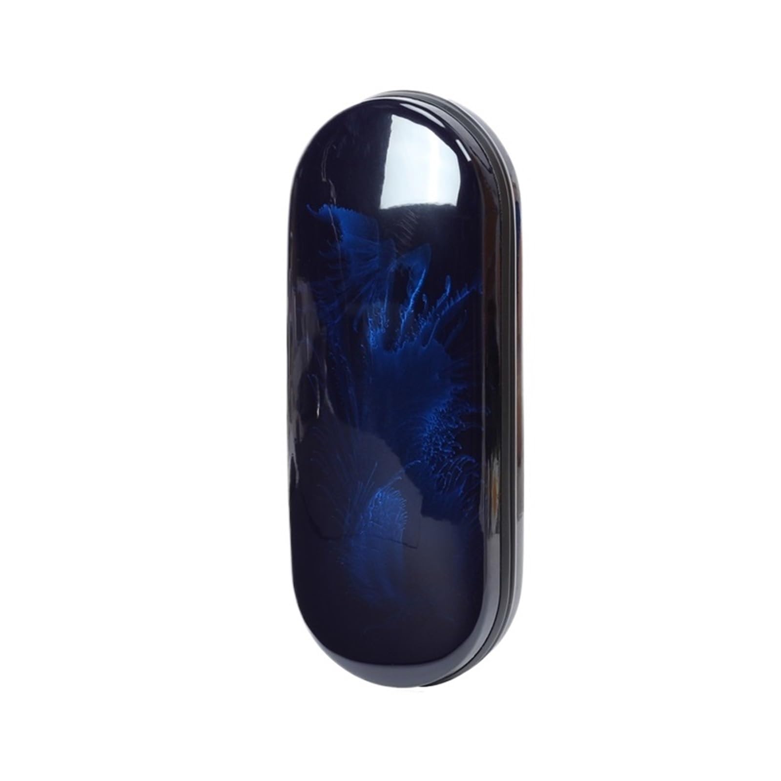 Estuches para Gafas, Estuche for Gafas de Mujer, Resistente a la presión, Estuche metálico portátil for Sol Hombre(Blue)