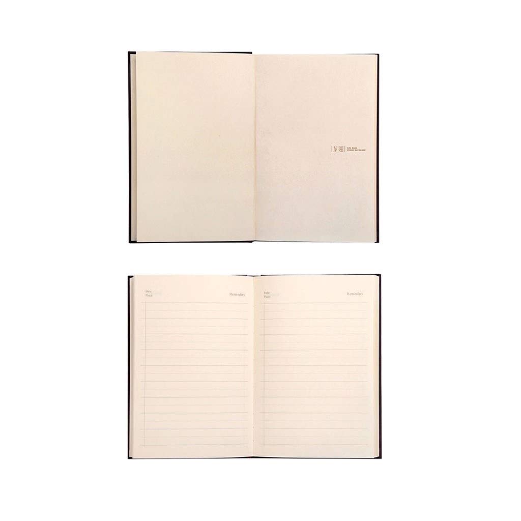 Notatnik, klasyczny notatnik w linie, twarda okładka, gruby papier premium z cienką kieszenią wewnętrzną, sztuczna skóra, terminarz, notatnik, A, A4
