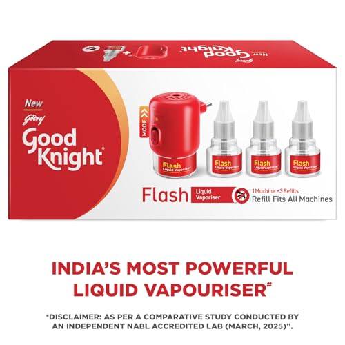 Good Knight Flash Liquid Vaporiser Combo Pack Pack of 3 - Image 3