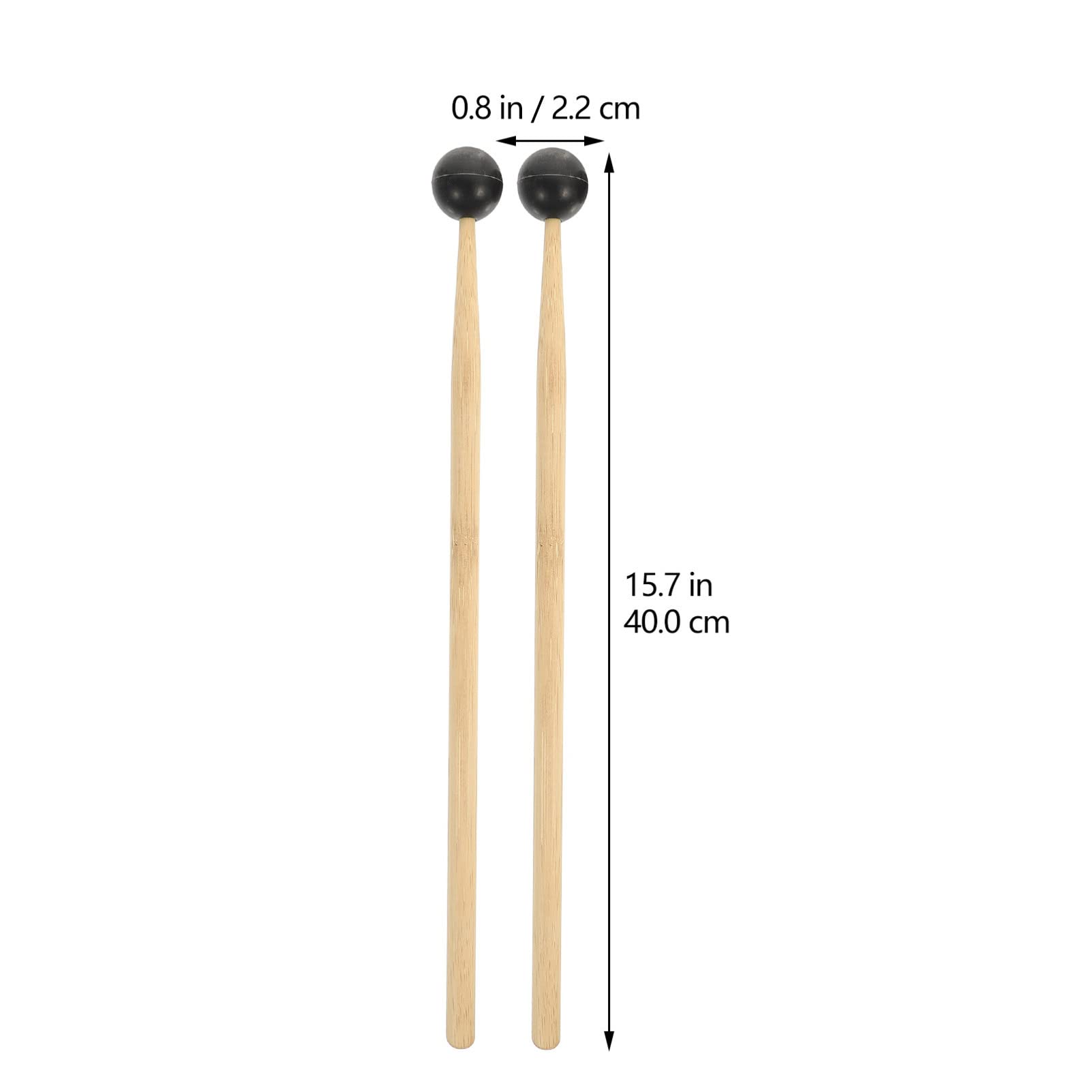 ibasenice 8piezas Baquetas Para De Lengua Palos De Percusión Para Instrumentos Musicales Diseño Duradero y Exquisito Accesorios De Para Xilófono
