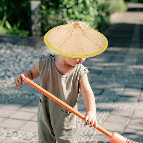 Chapeau Traditionnel de Jardinage : Protection Solaire Respirante et Chapeau de Pluie Naturel - 5