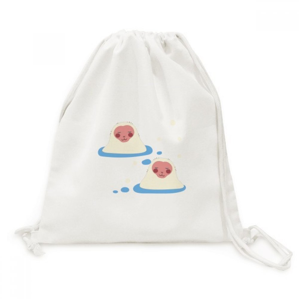 Sacs Voyage Japonais Toile Drawstring Backpack Légers - 5