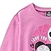 Disney Nightmare Before Christmas Jack Skellington and Sally Girls Long Sleeve Tulle Dress for Toddler and Big Kids Pink