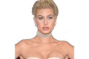 White Bridal Birdcage Veil Fascinator
