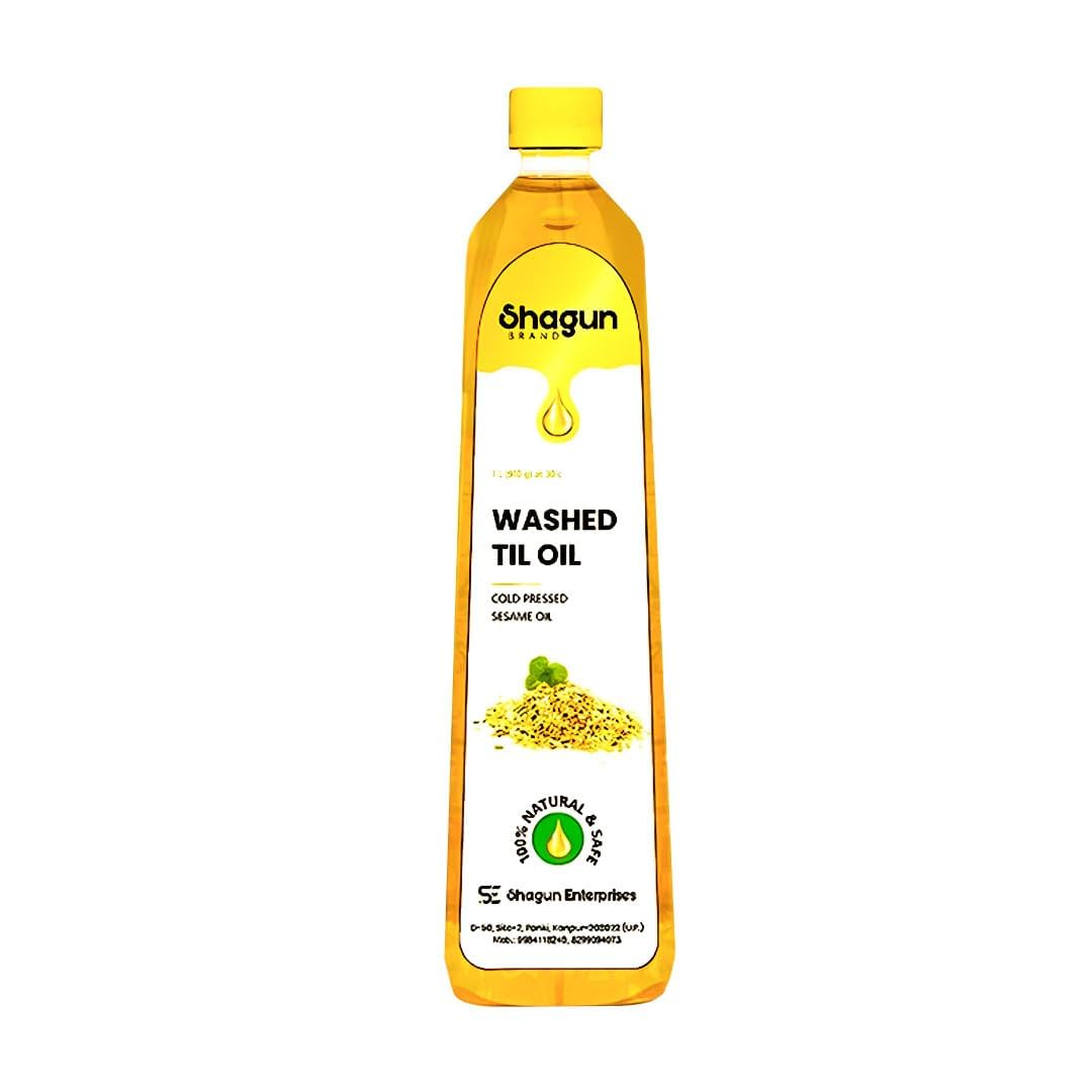Shagun Cold Pressed Sesame Oil 100% Pure Gingelly Oil 1l Washed Til Oil 1 Litre - 1000ml (B0CFTXZ3YD) Amazon Price History, Amazon Price Tracker