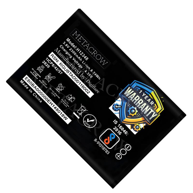 Image of Original H12348 Battery for Reliance Jio WiFi 4G Router JioFi 2 M2 - (2300mAh) - 1 Year Warranty MC19