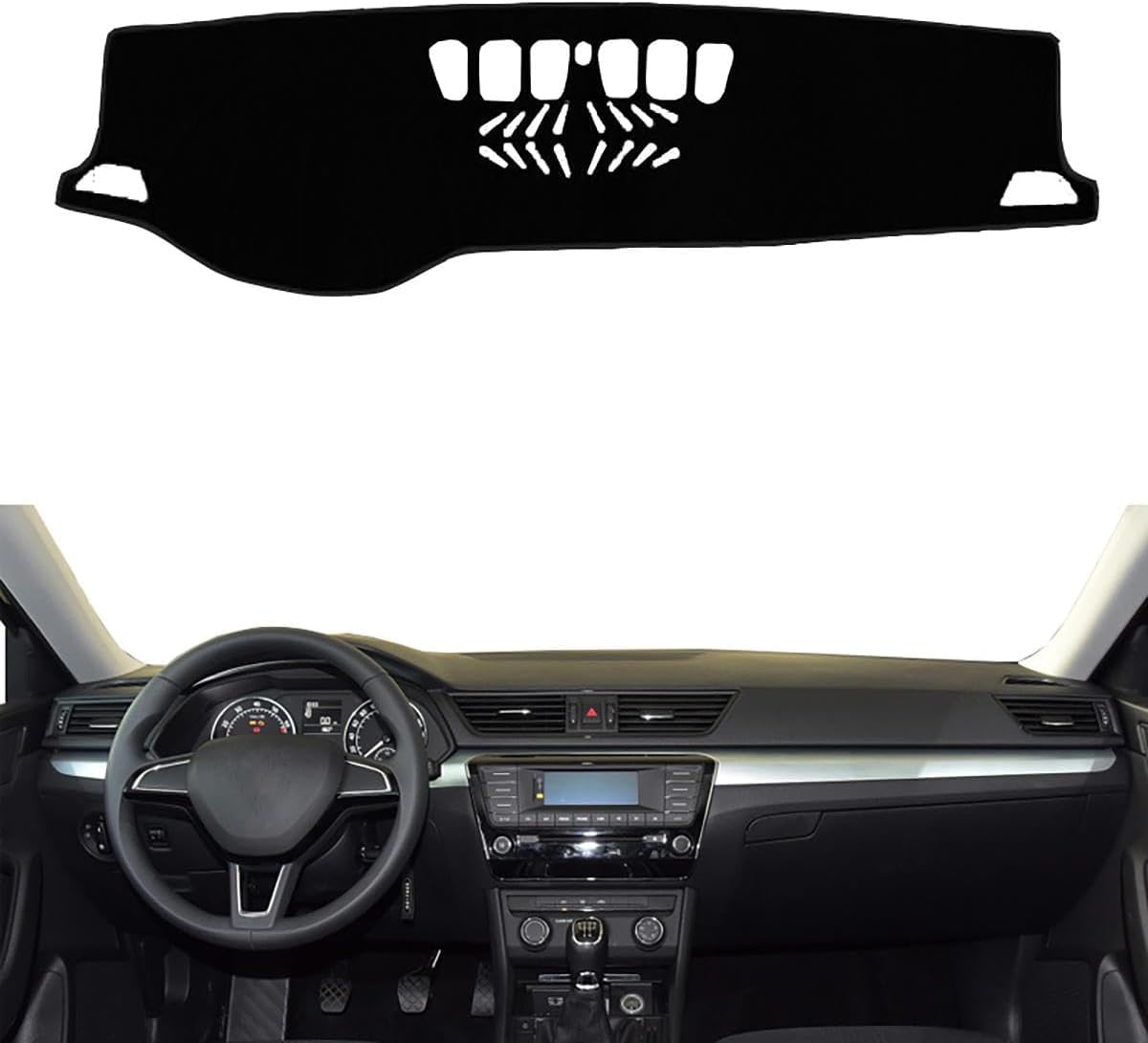 ZhangXD Car Dashboard Cover for Skoda Superb 2016–2020