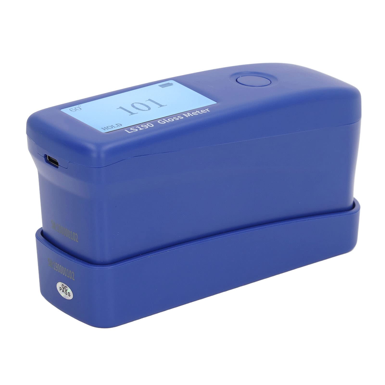 Medidor de Brillo Medidor de Brillo Portátil Medidor de Brillo de Cristal Líquido Digital Adecuado para Inspección por Lotes