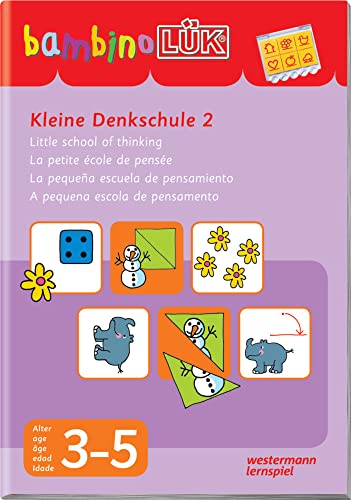bambinoLÜK: 3/4/5 Jahre Kleine Denkschule 2 (bambinoLÜK-Übungshefte: Kindergarten)