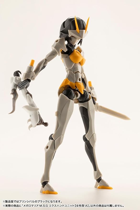 Kotobukiya Megalomaria Unlimited Universe M.S.G. EX Hand Unit Female Tipo A Model Kit miniatura 5