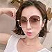 CdyBox Oversized Sunglasses Women Gradient Square Bee Sun Glasses for Lady Fashion Gifts (C1)