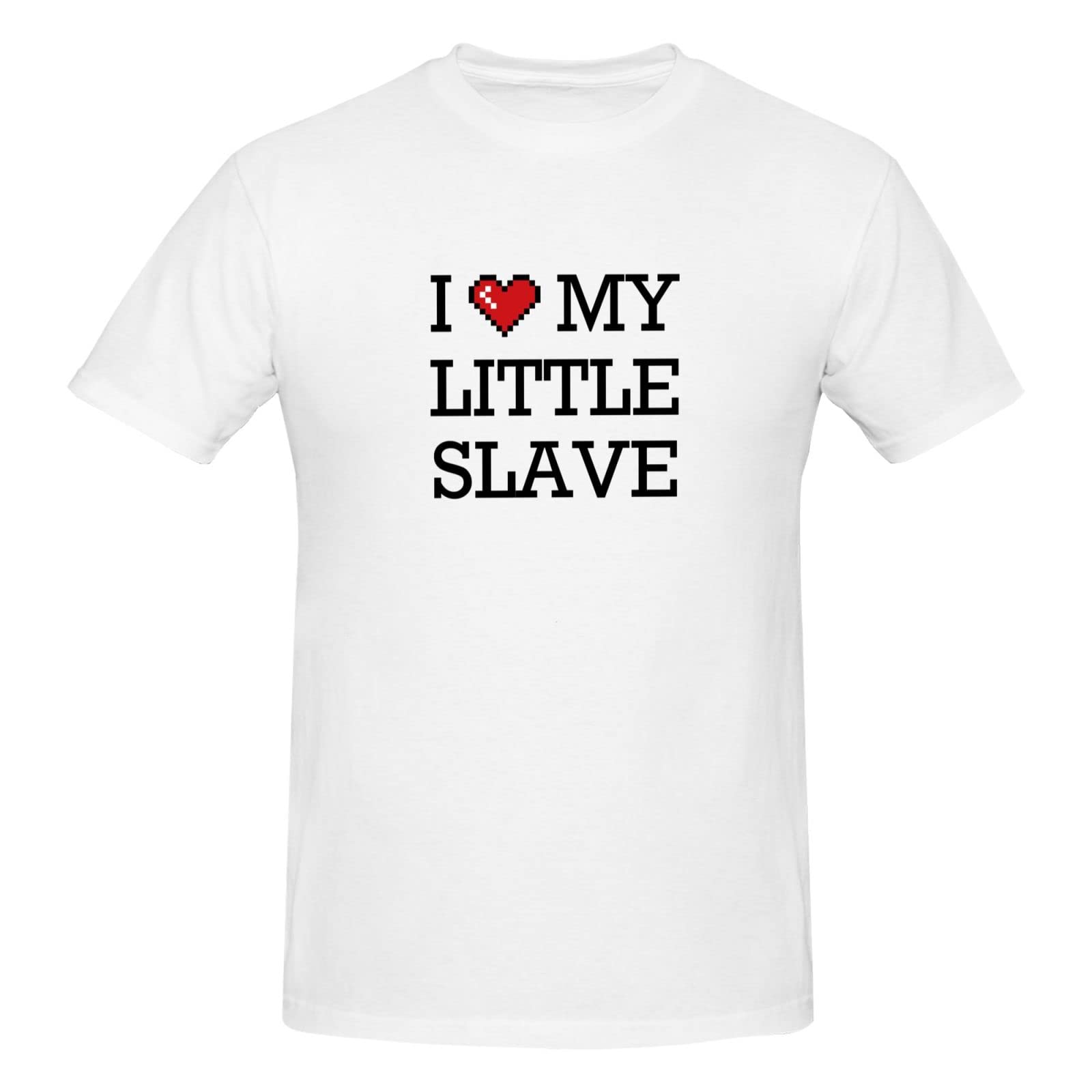 LGB I'm your slave Tシャツ Mens Funny T Shirts I Love My Little Slave T Shirt Mens Funny T
