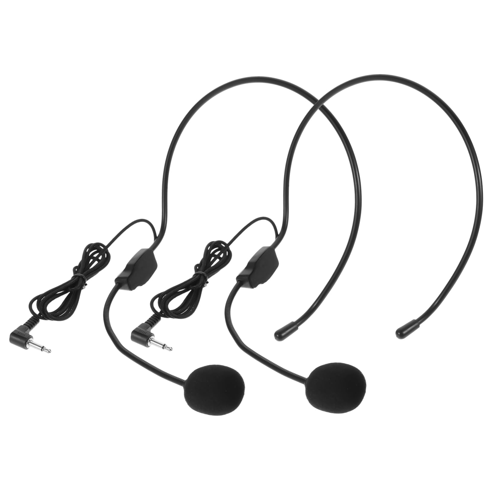 SUPVOX Ultra-Micro Condenser Mic Headset 5mm Diameter for Voice Amplifier Singing Teaching Professional Use