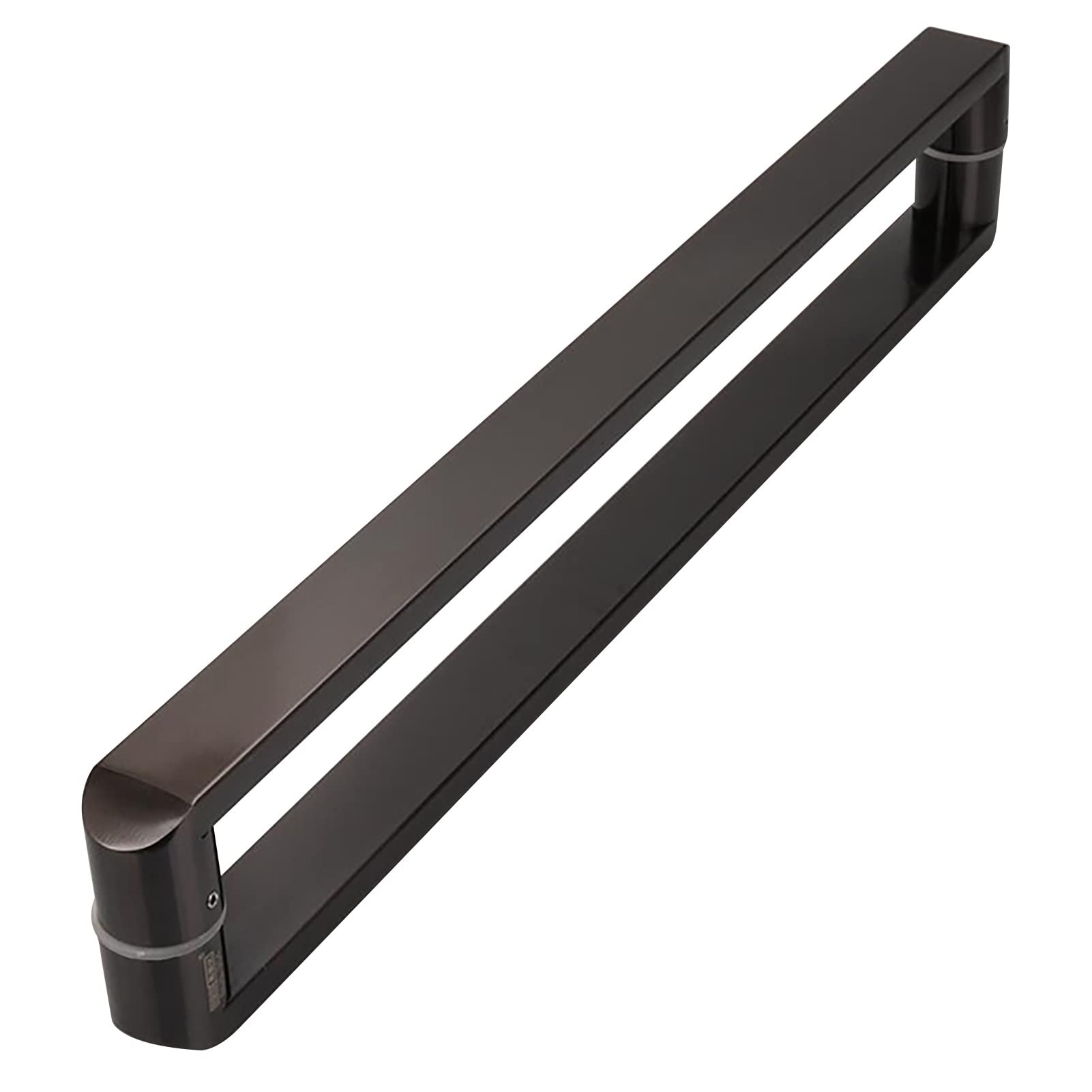 CWCQGH Sliding Door Handle Door Handle Stainless Steel Door Handle Handle, Double-Sided Sliding Door Handle,Black-54cm/21inch
