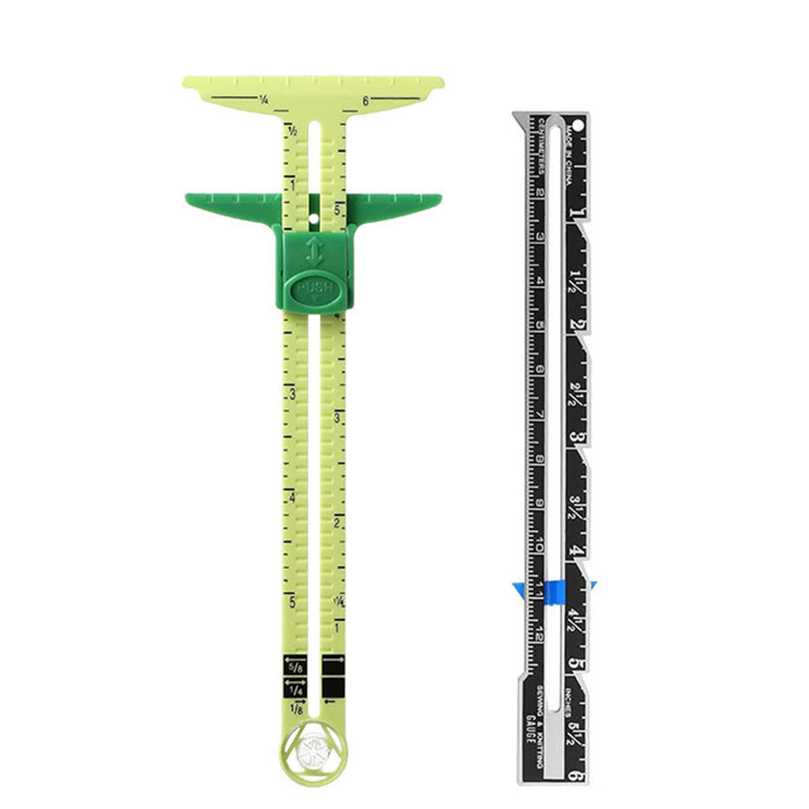 Righello Scorrevole In Plastica 5 In 1: Accessori Per Cucito, Patchwork