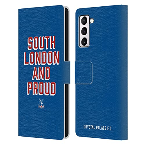 Housse cuir Crystal Palace FC pour Samsung S21 Plus au stade et au quotidien