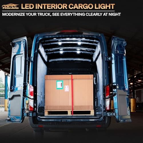 Luces LED Ford Transit con arnés de cables y potente brillo blanco de 6000K 7
