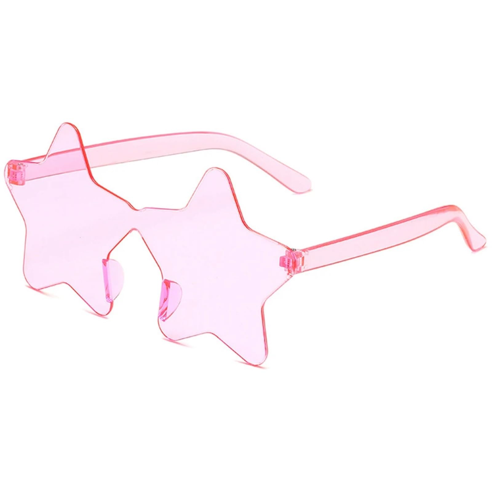 20pcs Star Shaped Rimless Sunglasses Disco Party Glasses Women Bachelorette Favors Photo Prop Outdoor For Night Out Party