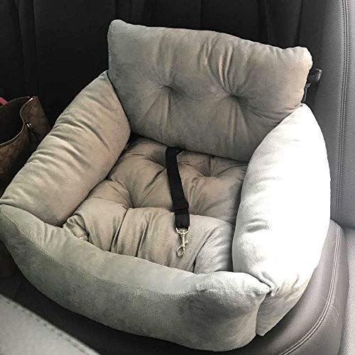 HaavPoois Seggiolino Auto per Cani, Portaoggetti