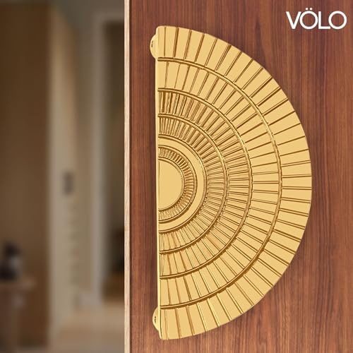 Image of VOLO Main Door Handle - Heavy Duty Pull Handle for Wooden & Glass Doors in Home, Office & Hotel Use (Model: S-626) - Pack of 1 Set (Gold - 224MM)