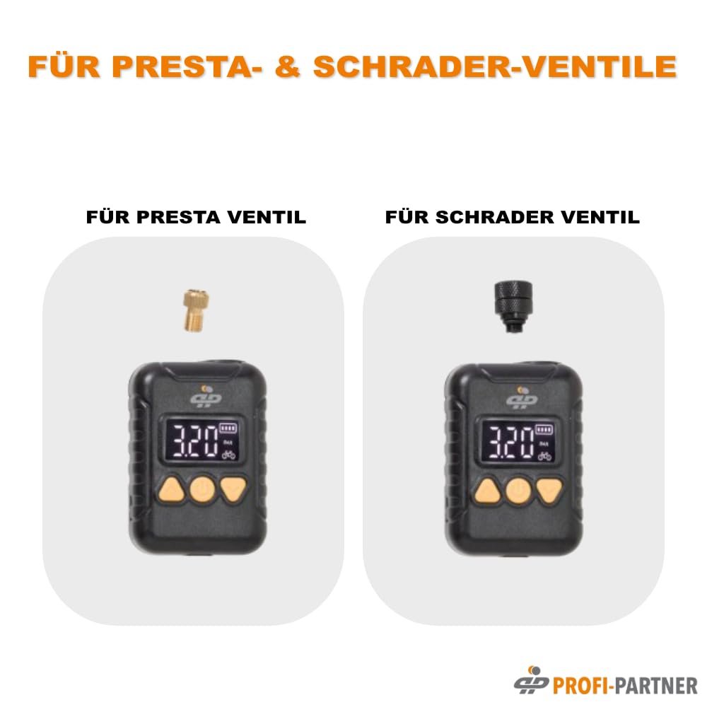 Mini pompe à air sans fil, pompe à vélo électrique jusqu'à 10,3 bar/150 psi, manomètre numérique avec arrêt automatique