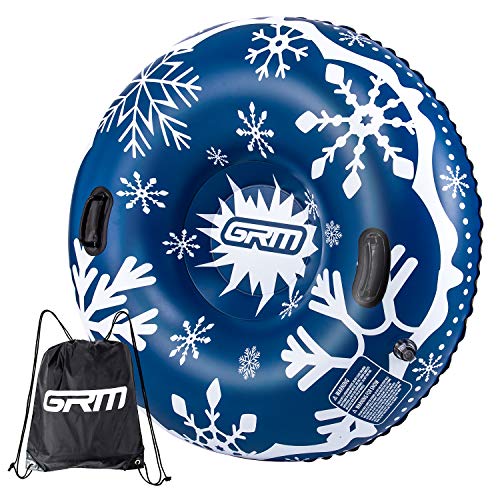 GRM Snow Tube, 47 Inch Sled for Snow Sleds for Kids and Adults